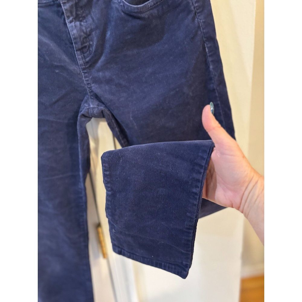 Vineyard Vines‎ Corduroy Pants Women's Sz 4 Navy Mid Rise Stretch Pockets - Picture 3 of 7